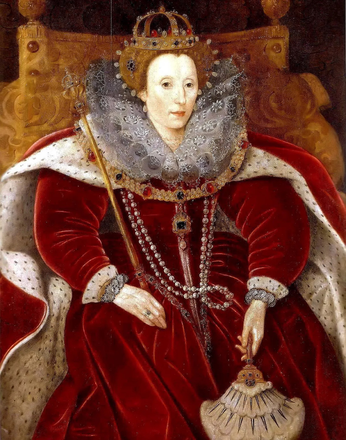 Elizabeth I in Parliment Robes